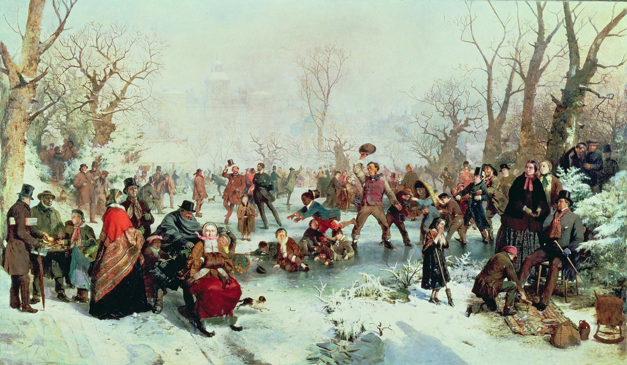 Um dia de inverno no parque de St. James de John Ritchie