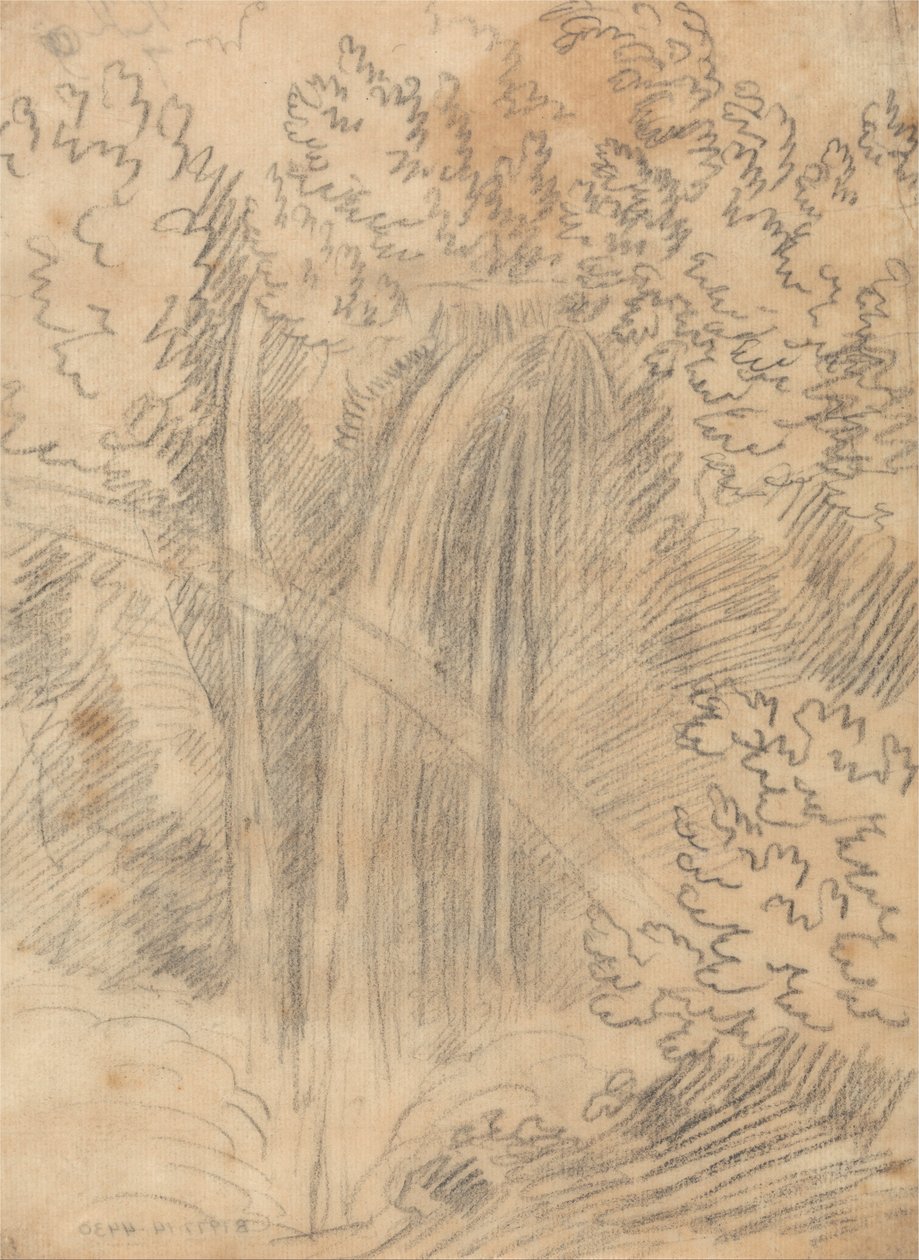 Uma cachoeira de John Robert Cozens