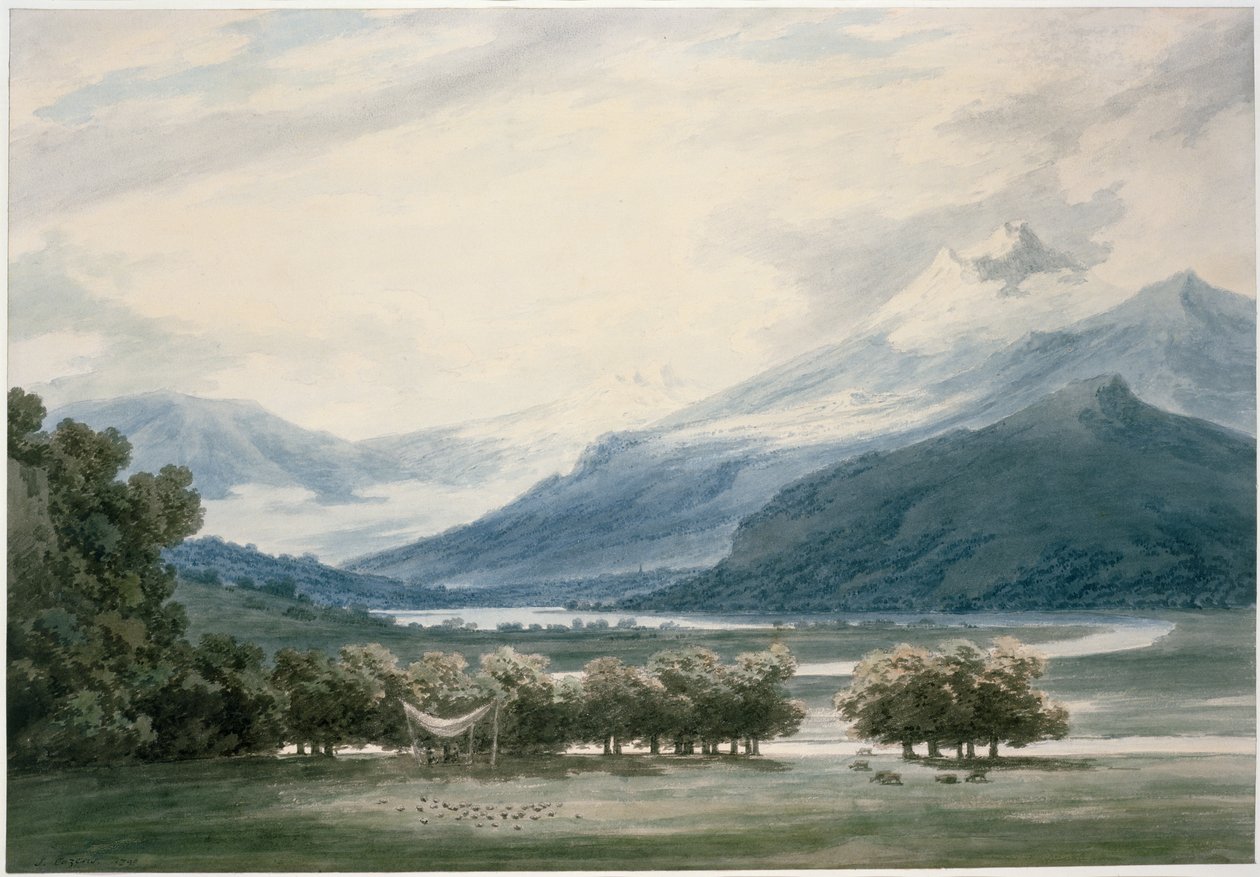 Bessanone, Tirol do Sul de John Robert Cozens