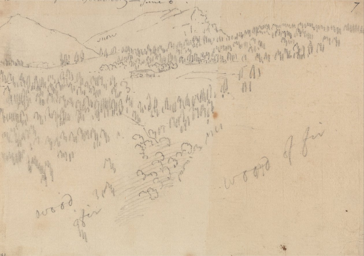 Entre Innsbruck e Schönberg de John Robert Cozens