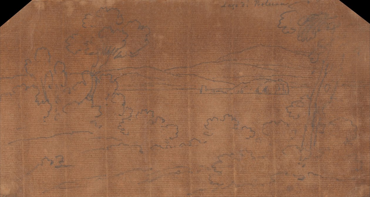 Lago de Bolsena de John Robert Cozens