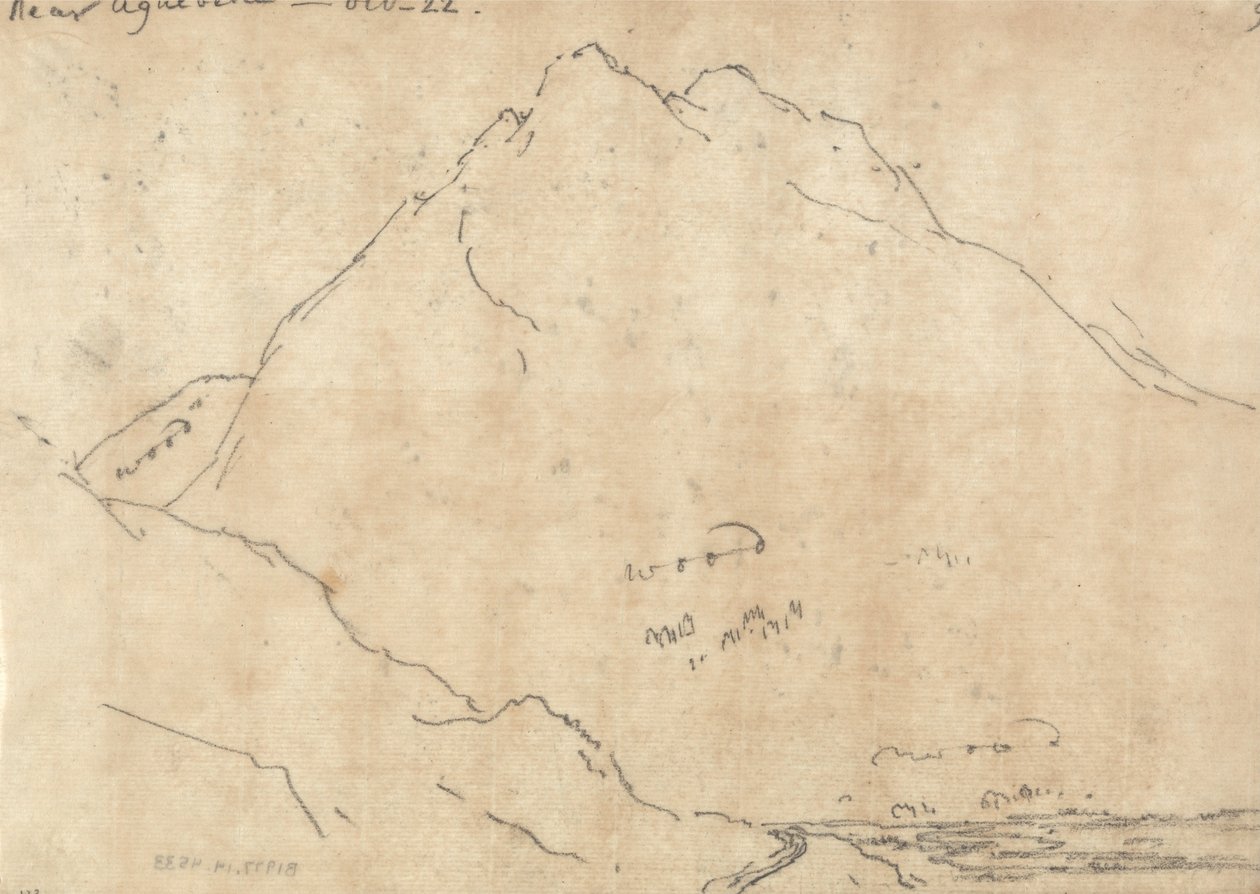 Perto de Aiguebelle de John Robert Cozens