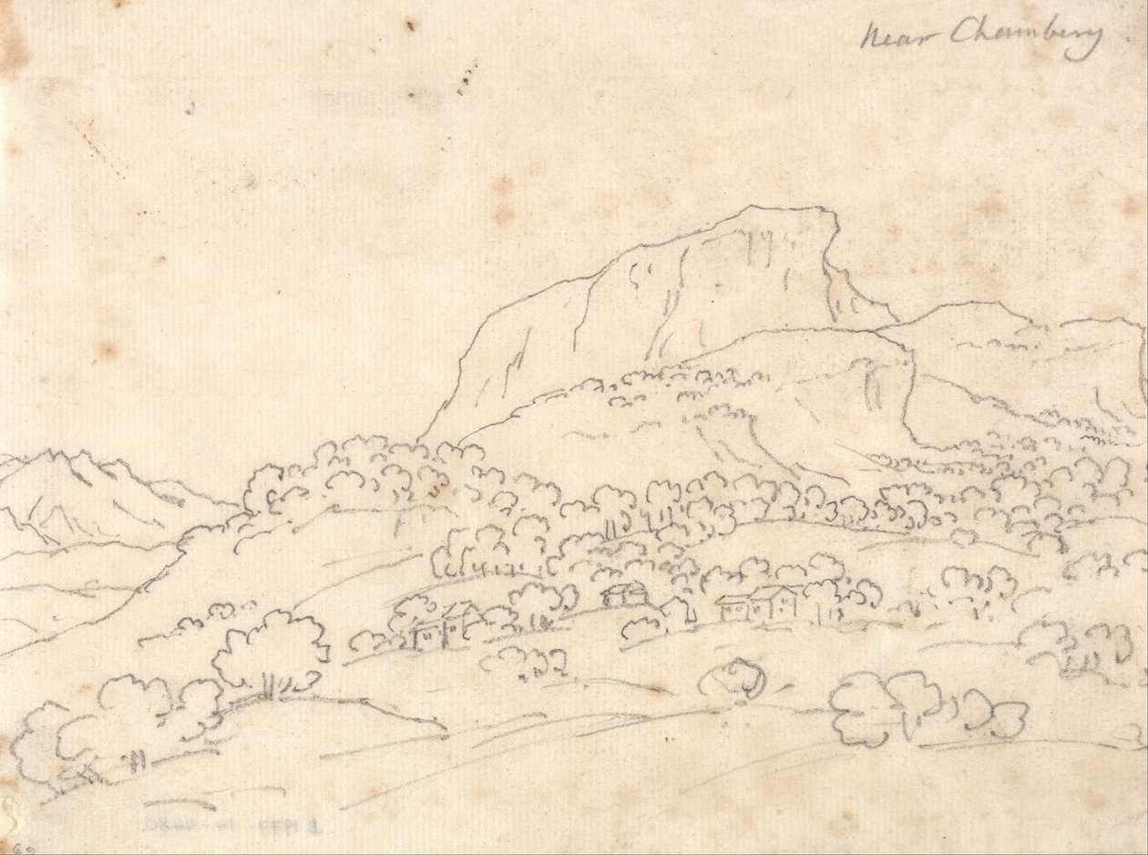 Perto de Chamberg de John Robert Cozens