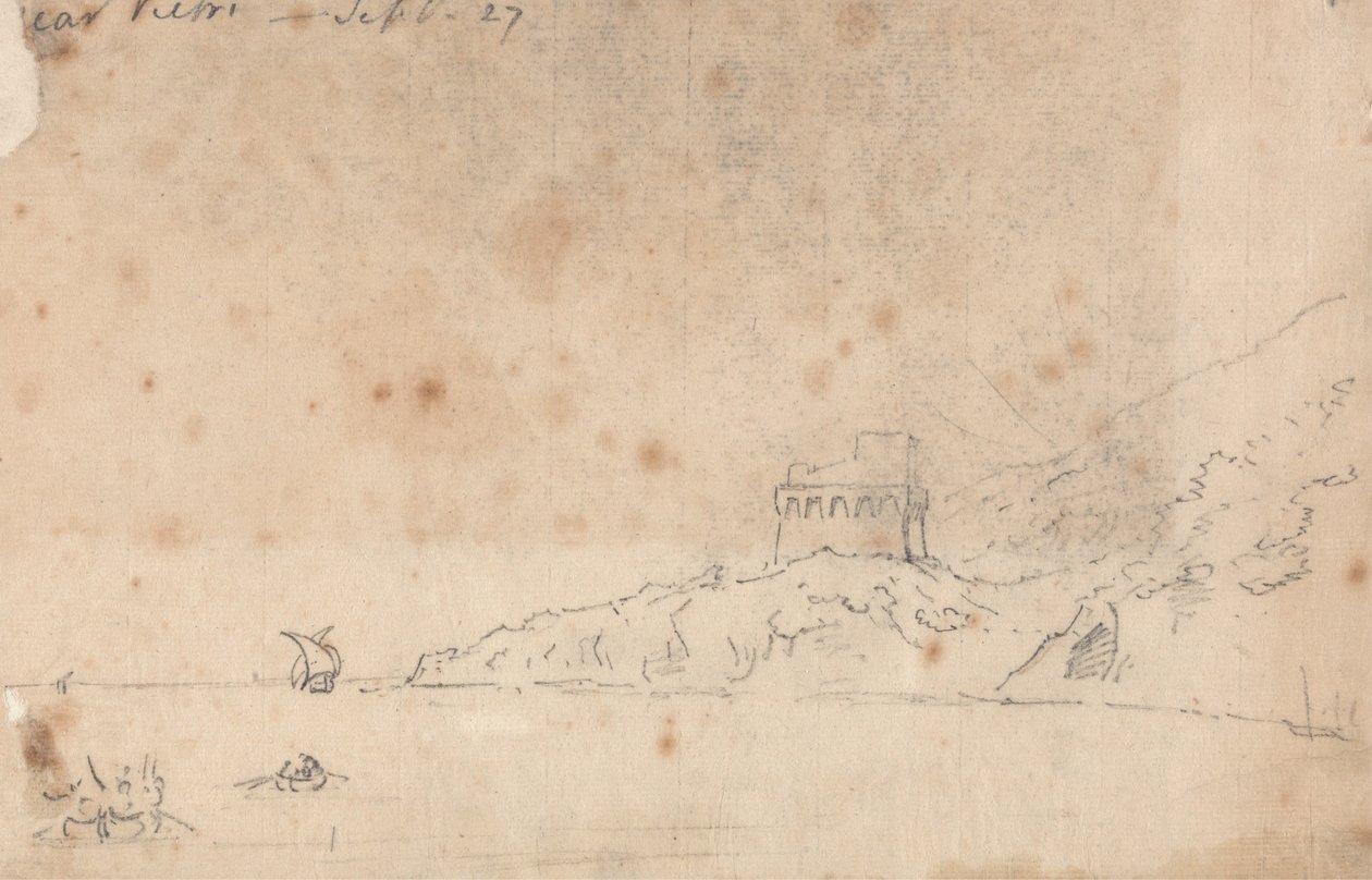 Perto Vietri, 27 de setembro de John Robert Cozens