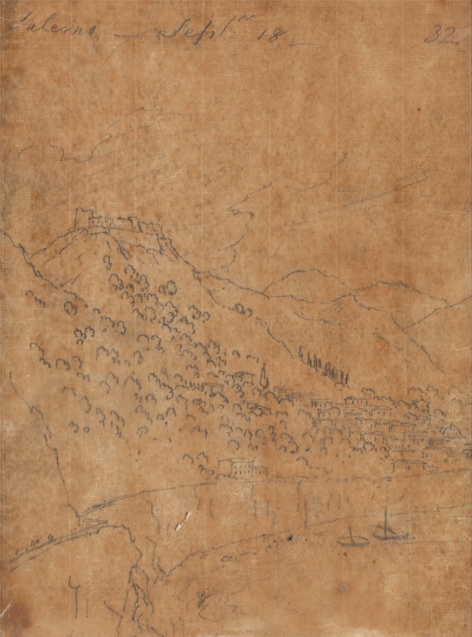 Salerno, 18 de setembro de John Robert Cozens