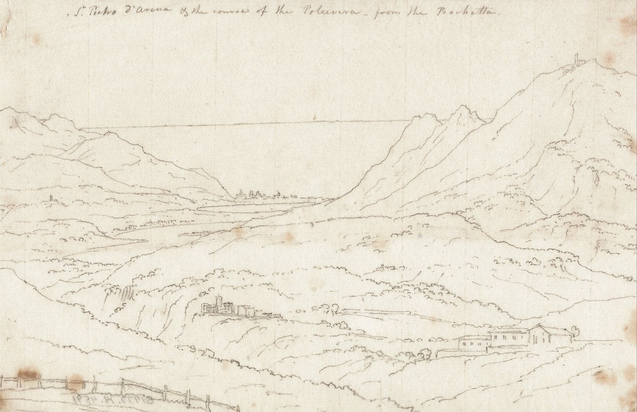 San Pier dArena de John Robert Cozens