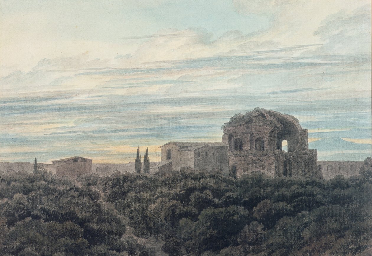 Templo de Minerva Medica de John Robert Cozens