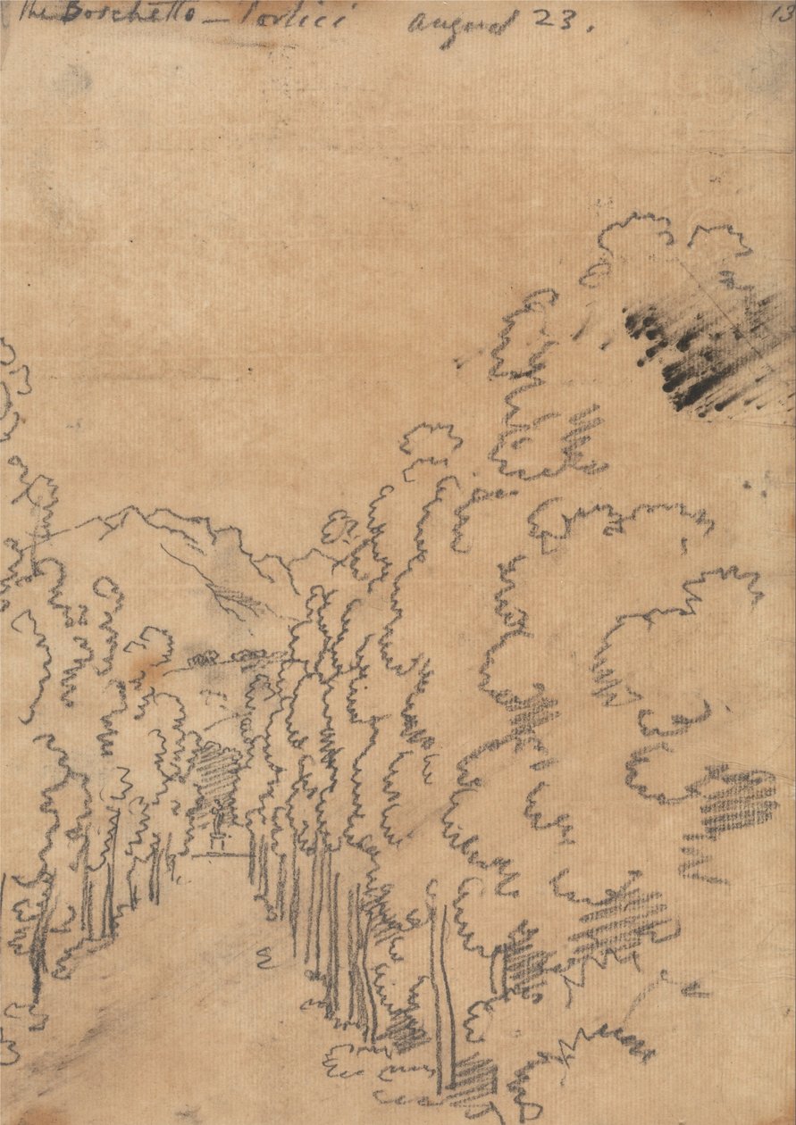 The Grove, Portici, 23 de agosto de John Robert Cozens