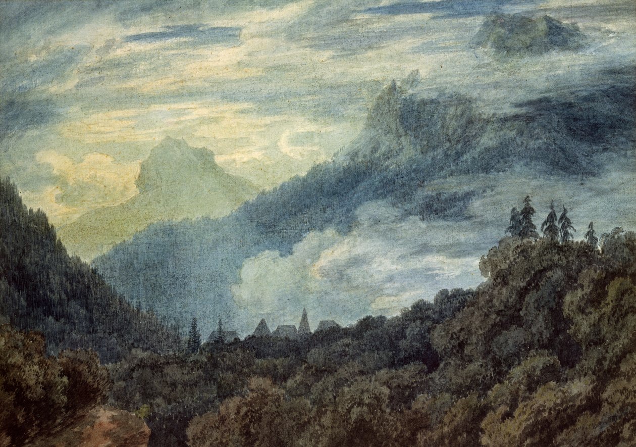 O Grand Chartreuse de John Robert Cozens