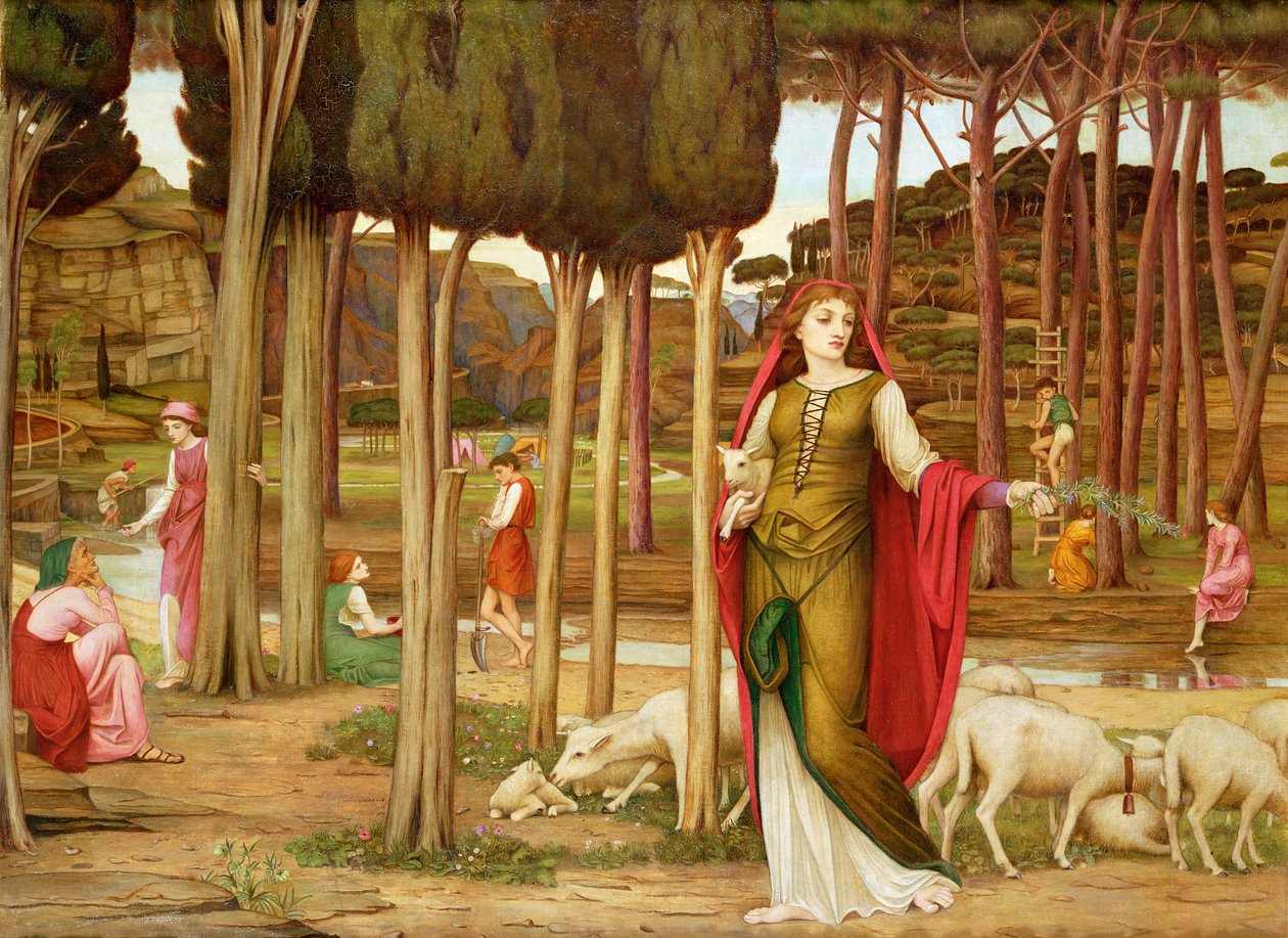 A Sulamita de John Roddam Spencer Stanhope
