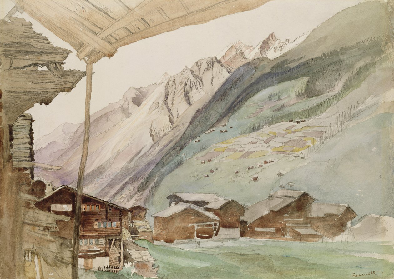 Zermatt de John Ruskin