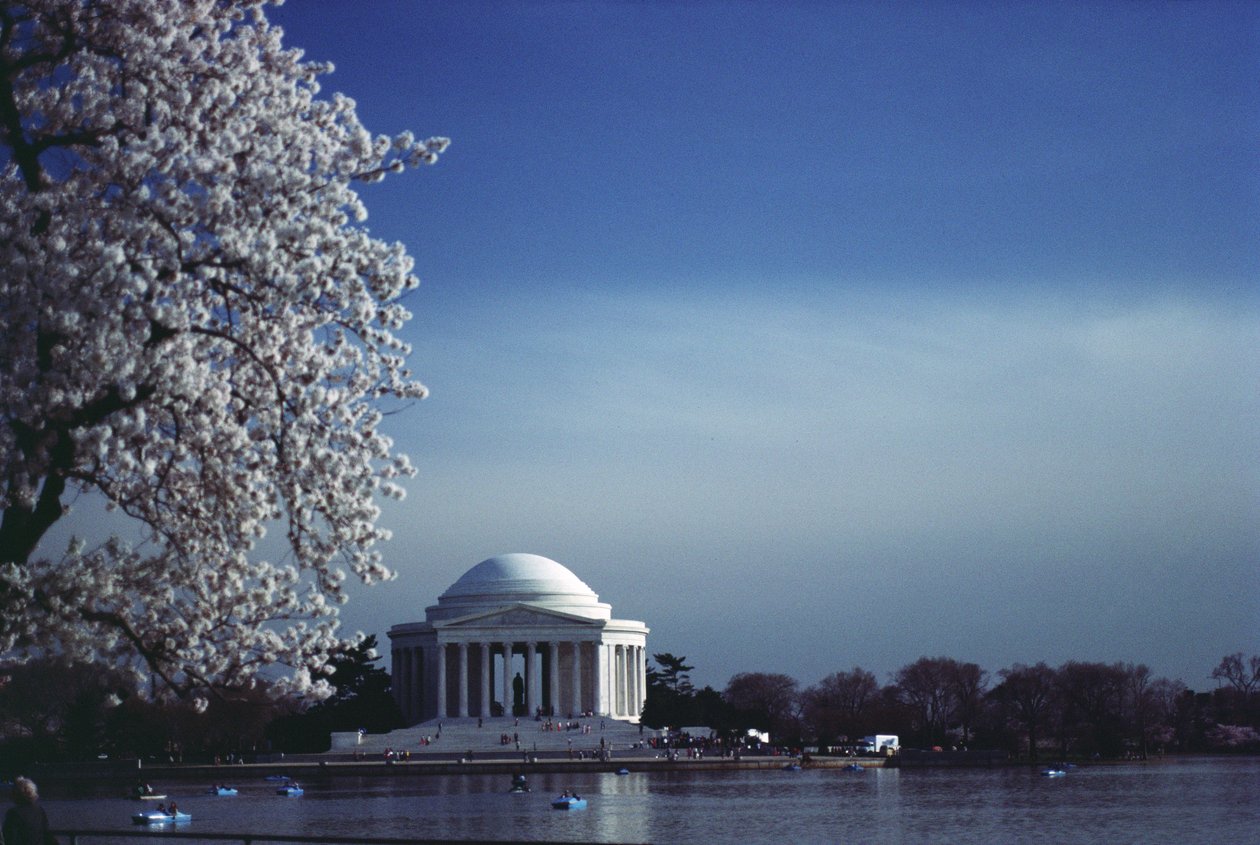 Jefferson Memorial, construído em 1938-43 de John Russell Pope