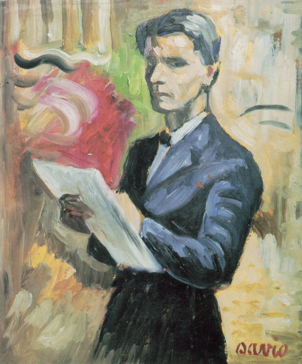 Selfportrait do artista norueguês Sami John Savio de John Savio