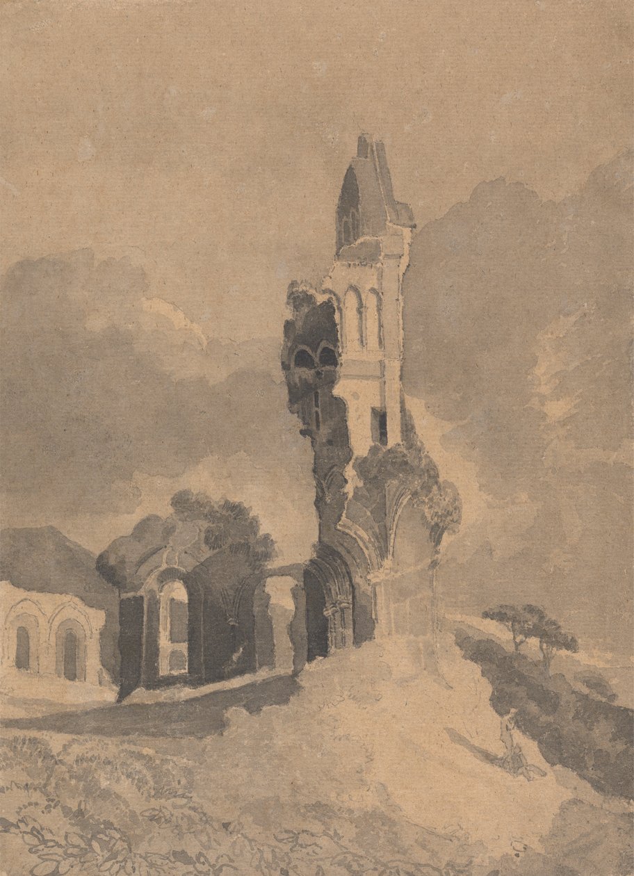 Abadia de Byland, Yorkshire de John Sell Cotman