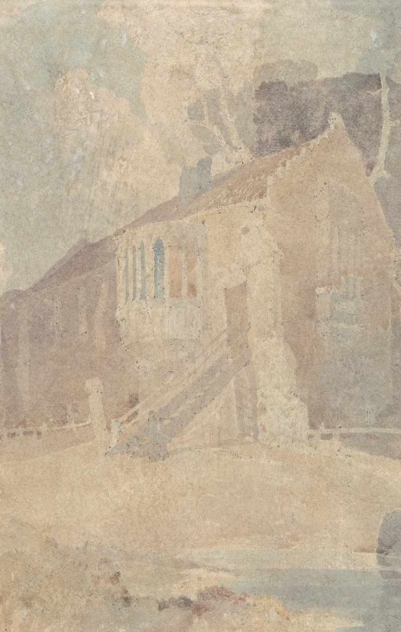 Castelo Priorado de Acre de John Sell Cotman