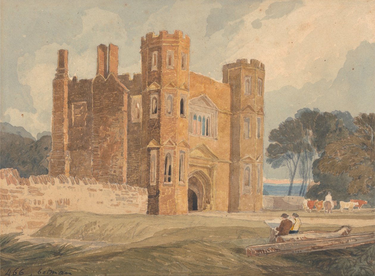 Portão, Saint Marys Wiggenhall, Norfolk de John Sell Cotman
