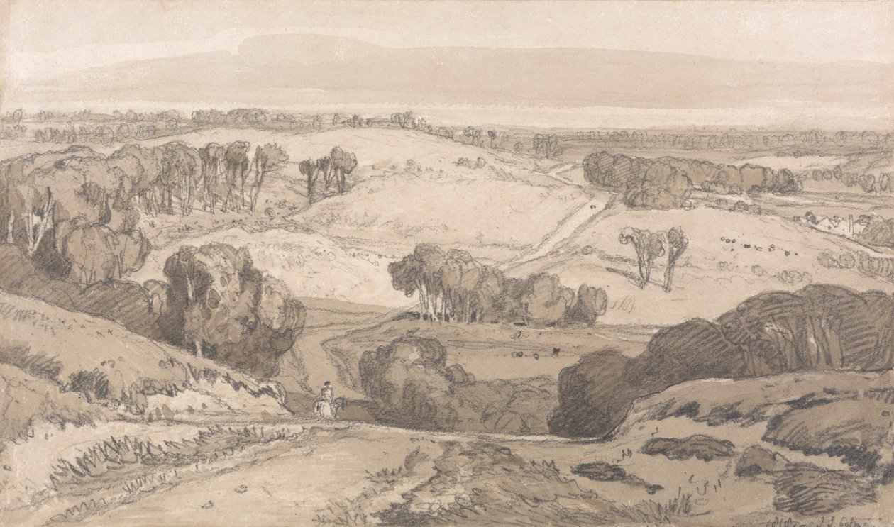 Holt Heath, perto de Norwich de John Sell Cotman