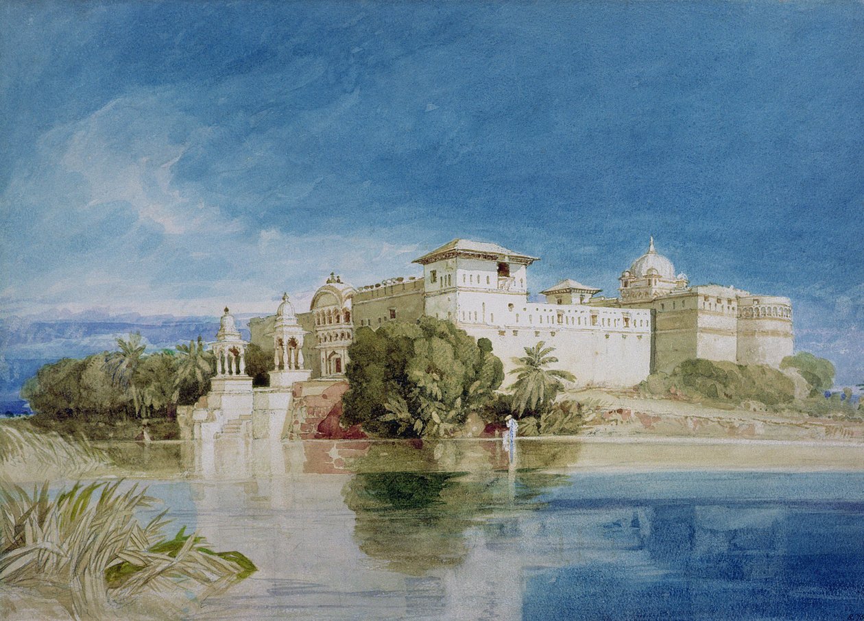 Perawa Palace, Malwa, Índia Central de John Sell Cotman