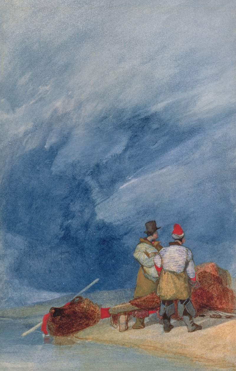 Clima tempestuoso, c.1831-3 de John Sell Cotman