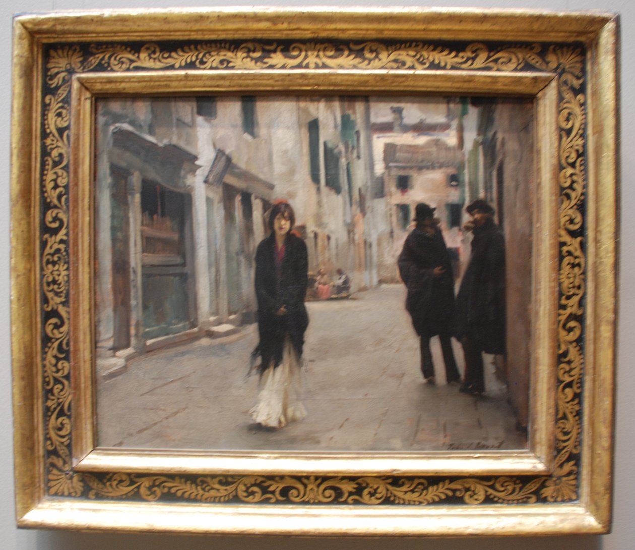 Rua em Venicen de John Singer Sargent
