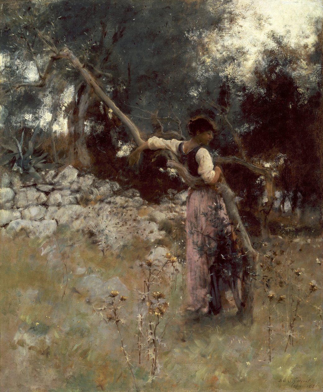 Em Capriote de John Singer Sargent