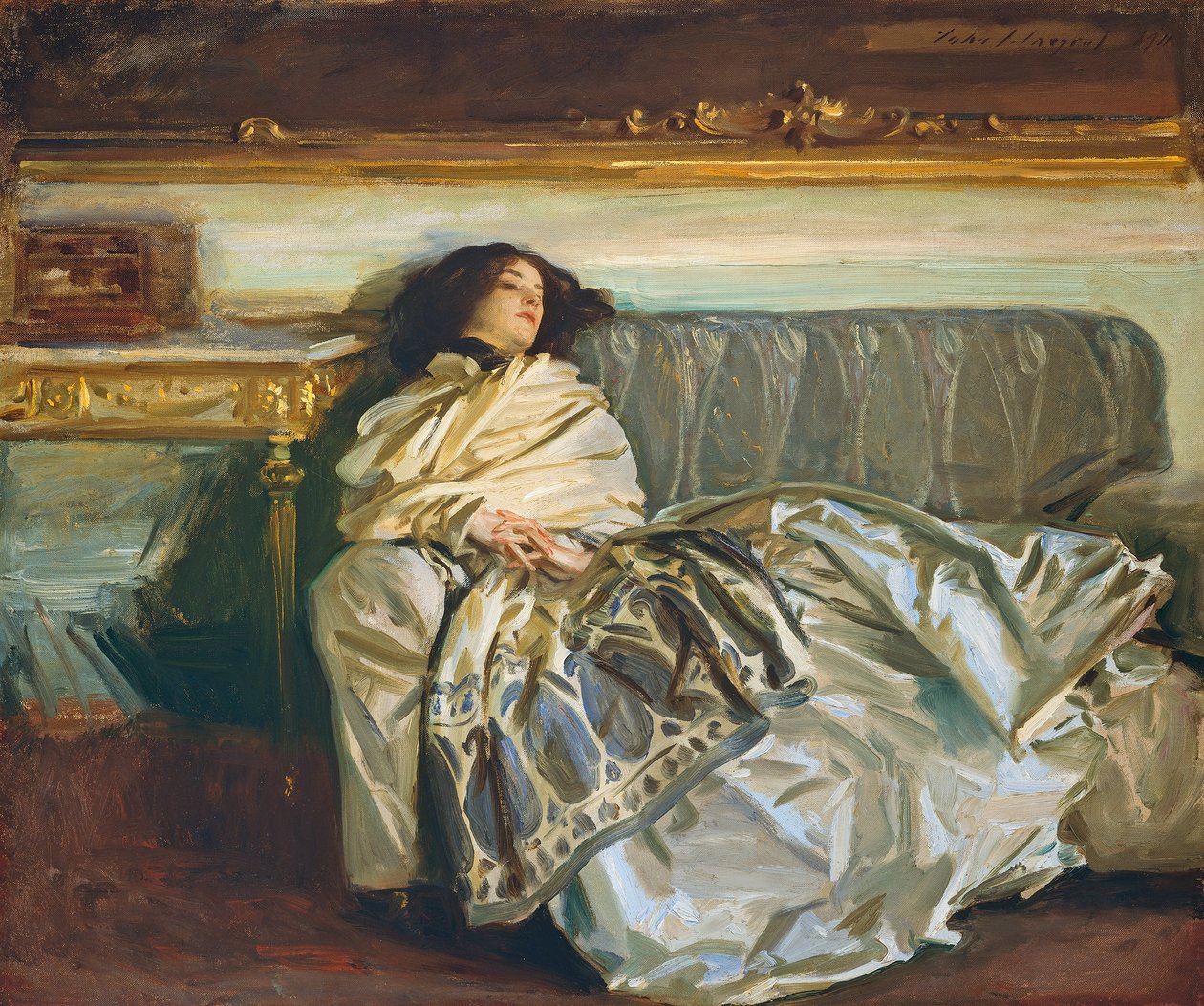Nonchaloir (descanso), 1911 de John Singer Sargent