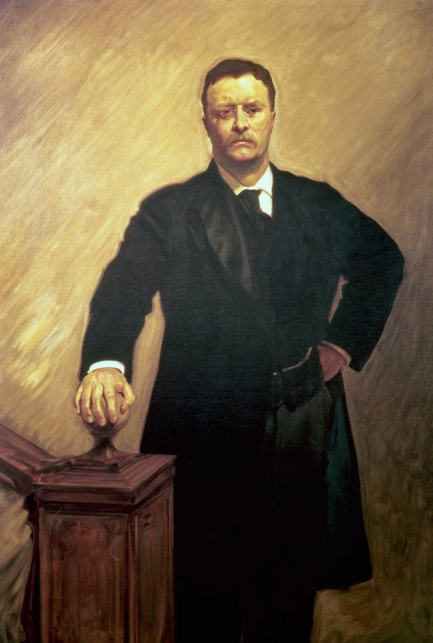 Retrato de Theodore Roosevelt de John Singer Sargent