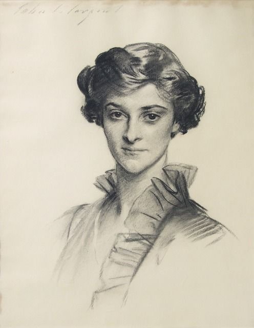 Retrato da atriz Ruth Draper de John Singer Sargent