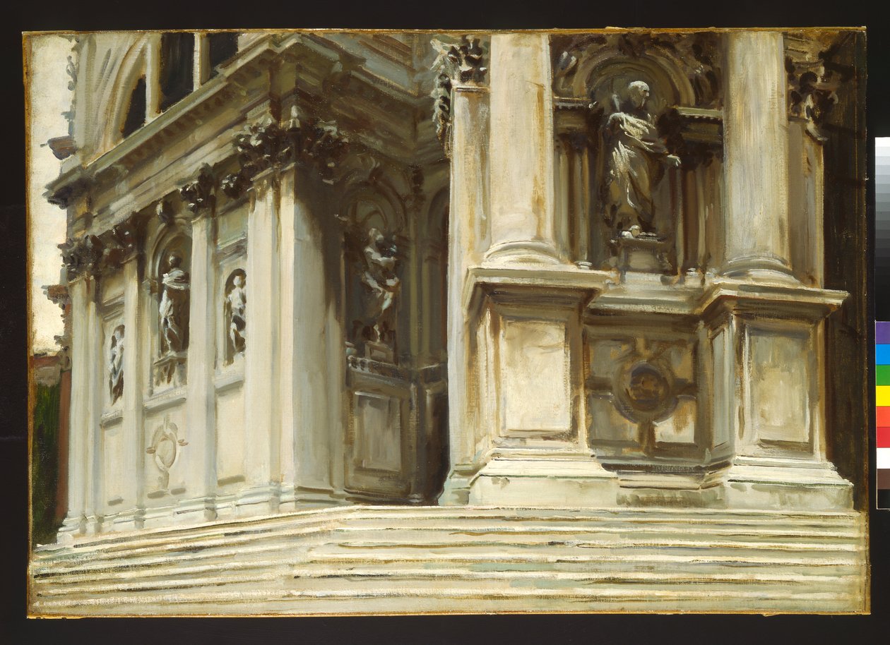 Santa Maria della Salute, Veneza, c.1904 de John Singer Sargent