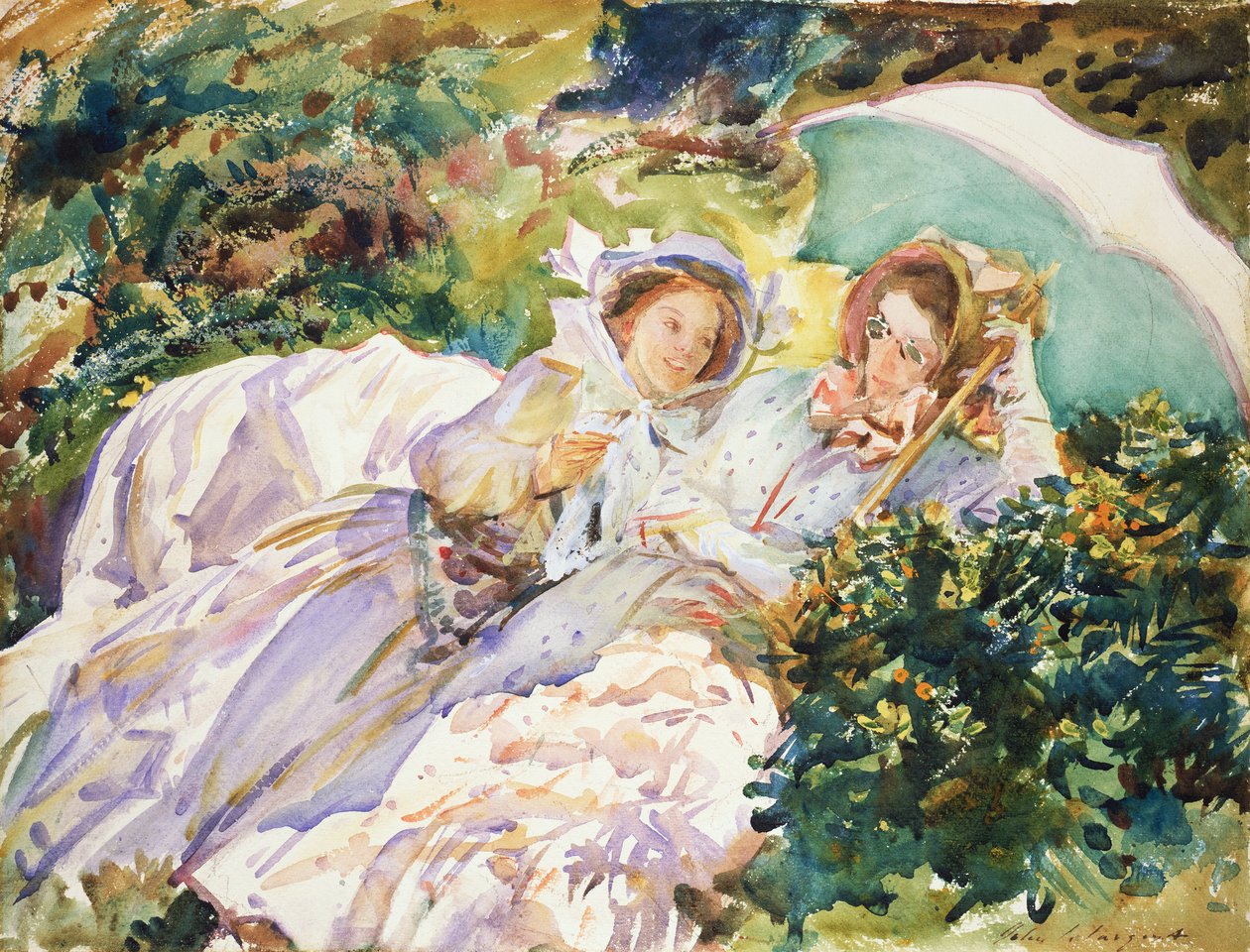 Simplon Pass- A Provocação de John Singer Sargent