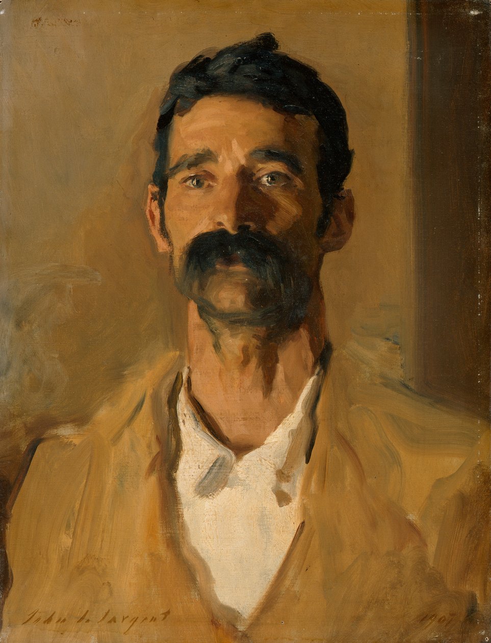 Estudo de um camponês siciliano, 1907 de John Singer Sargent