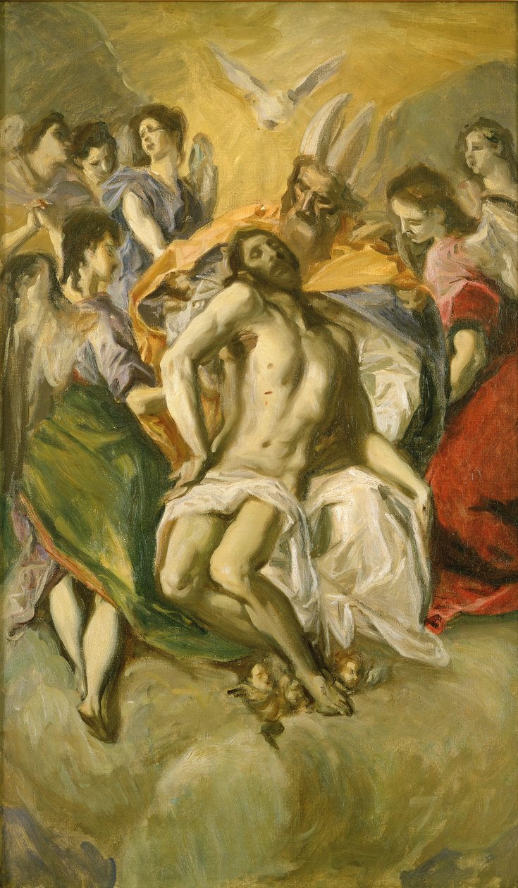 A descida da cruz, depois de El Greco de John Singer Sargent