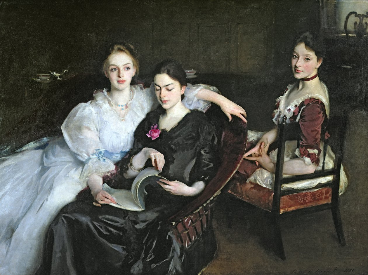 As Misses Vickers, 1884 de John Singer Sargent