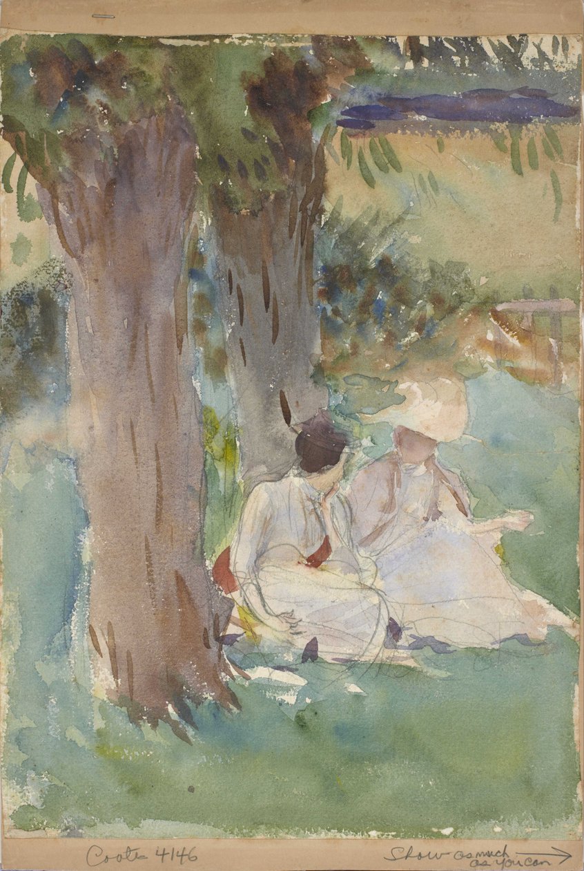 Sob os salgueiros de John Singer Sargent