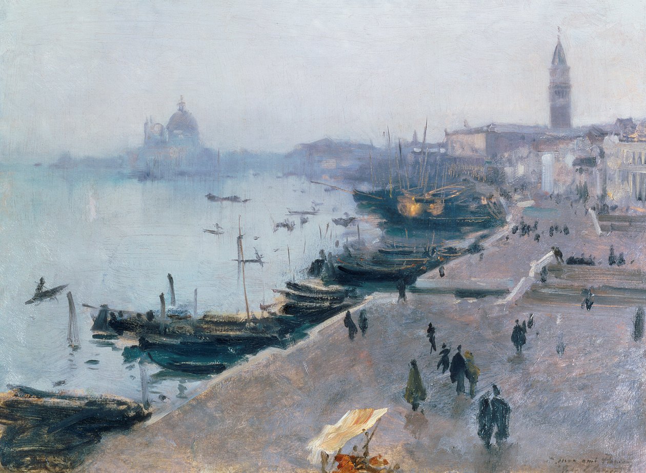 Veneza em tempo cinzento de John Singer Sargent