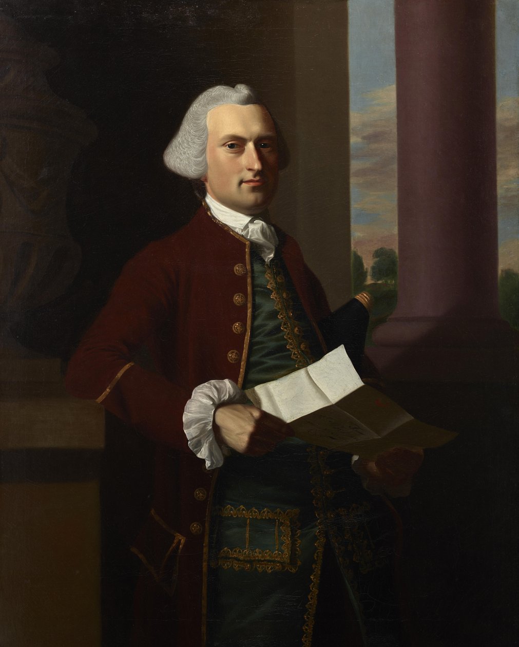 Retrato de Woodbury Langdon (1739-1805) de John Singleton Copley