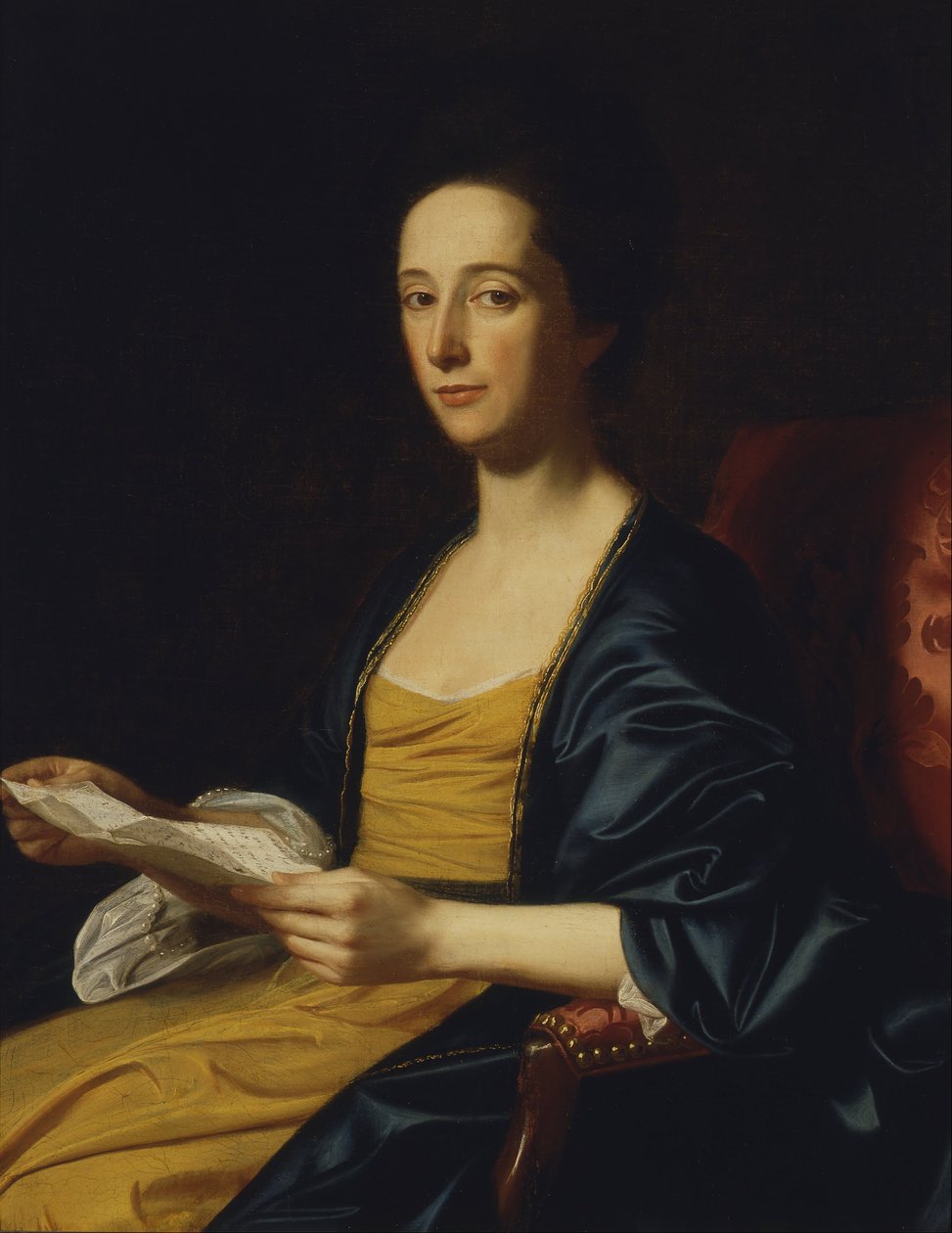 Retrato de uma senhora de John Singleton Copley
