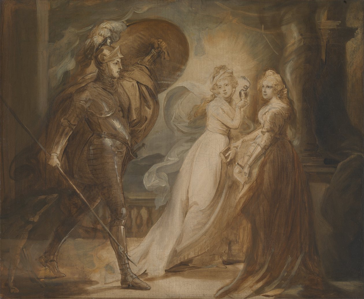 Estudo para o Cavaleiro da Cruz Vermelha de John Singleton Copley