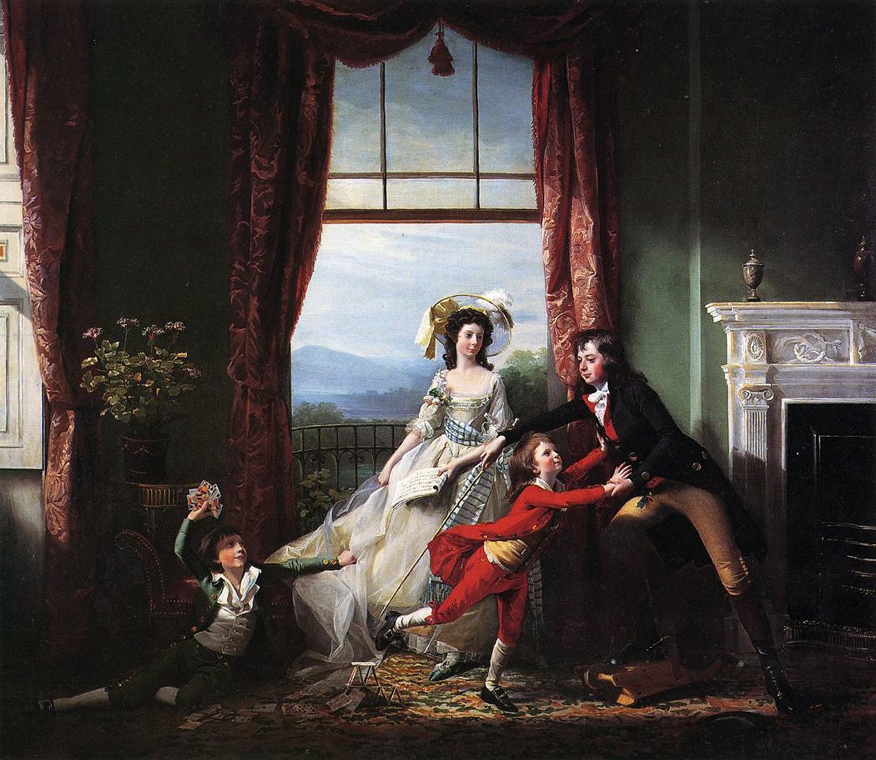 A família Stillwell, 1786 de John Singleton Copley