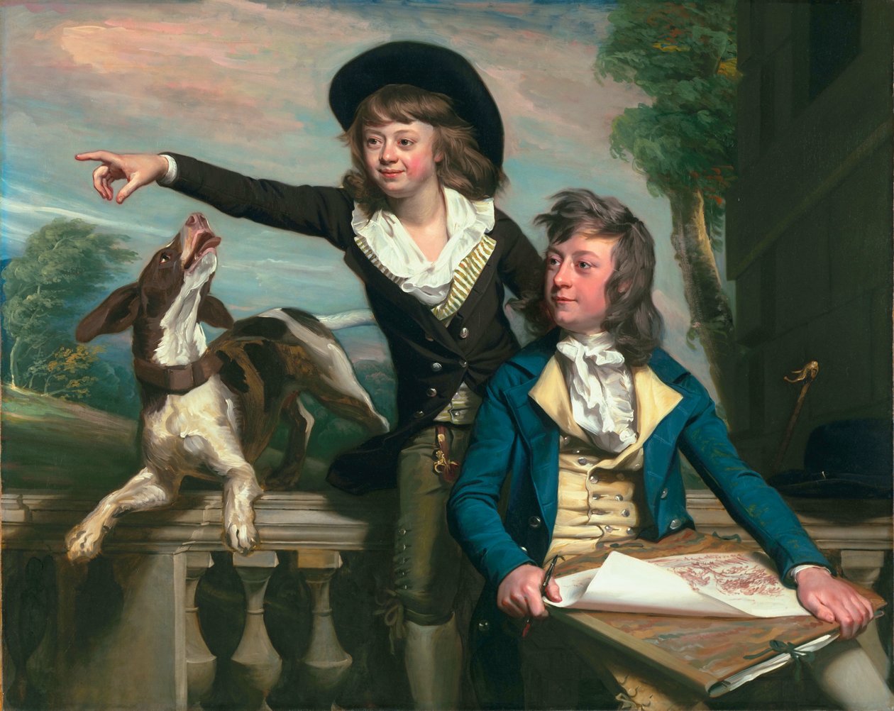 Os Irmãos Ocidentais, 1783 de John Singleton Copley