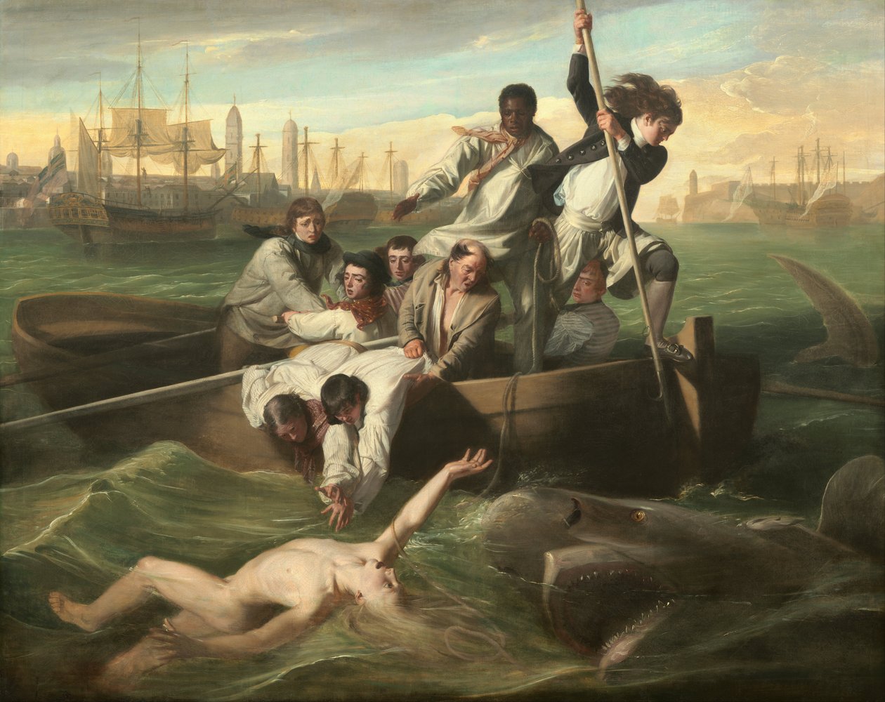 Watson e o tubarão de John Singleton Copley