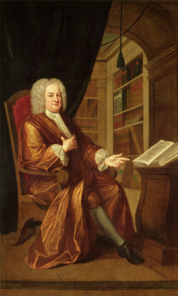 Benjamin Moreland, Alto Mestre da Escola St. Paul de John Smibert