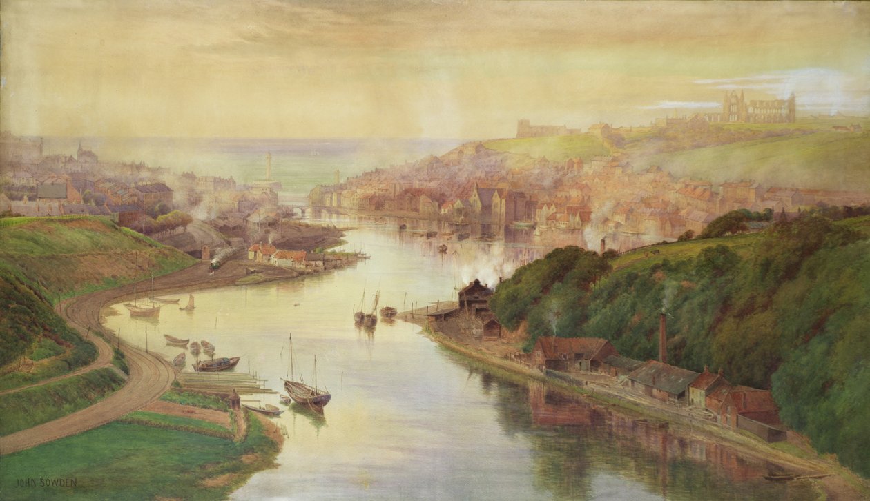 Whitby de Larpool (wc) de John Sowden