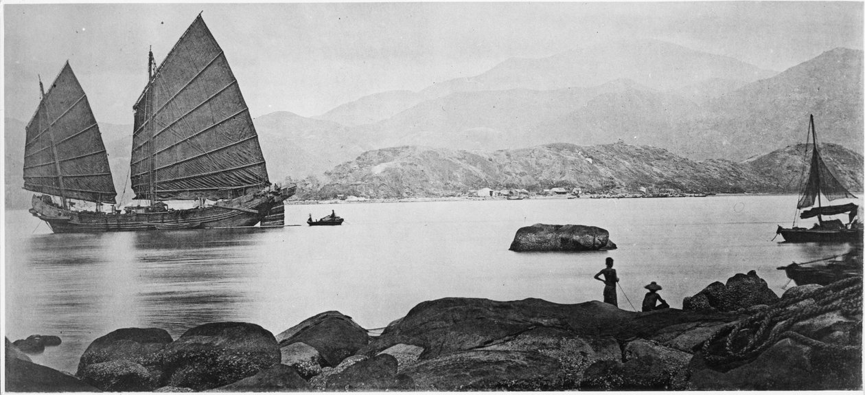 Um Junk Canton, c.1867-72 de John Thomson