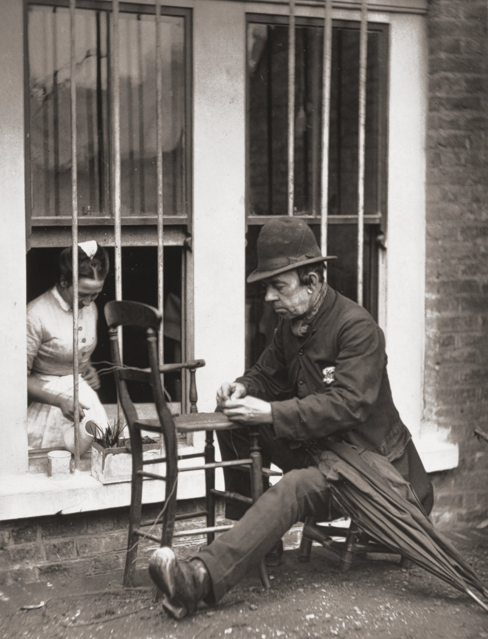 Caney The Clown, de &39;Street Life in London&39;, de J. Thomson e Adolphe Smith, 1877 de John Thomson