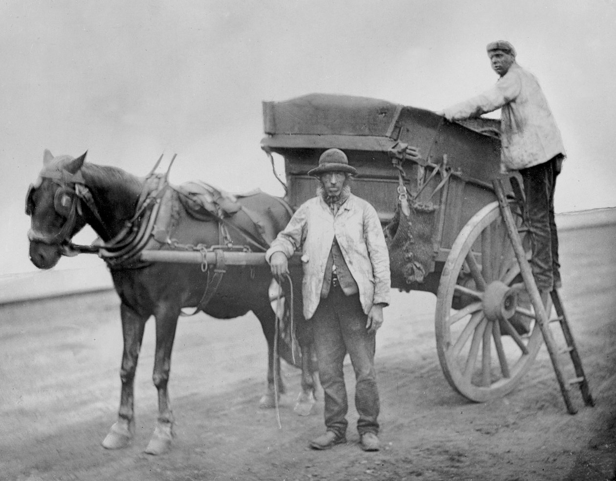 Dustmen Voador, 1877 de John Thomson