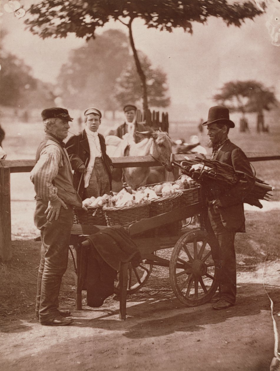 Mush Faker e Ginger Beer Maker, de &39;Street Life on London&39;, 1877-78 (woodburytype) de John Thomson