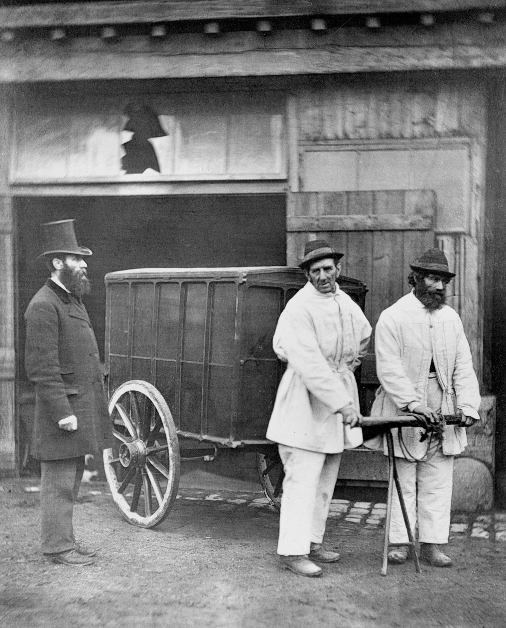 Desinfecção Pública, de &39;Street Life in London&39;, 1877 de John Thomson