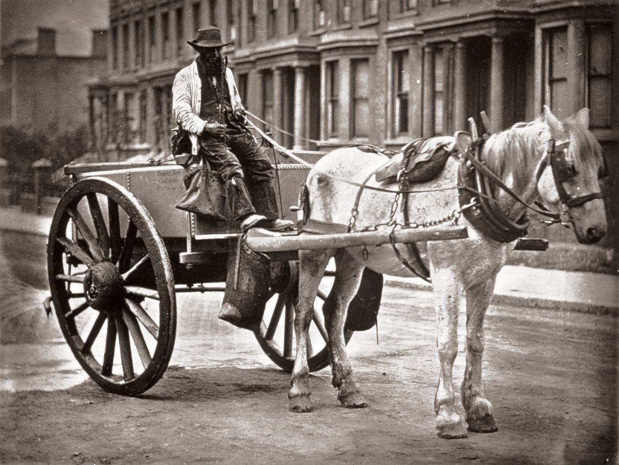 The Water-Cart, de &39;Street Life in London&39;, de J. Thomson e Adolphe Smith, 1877 de John Thomson