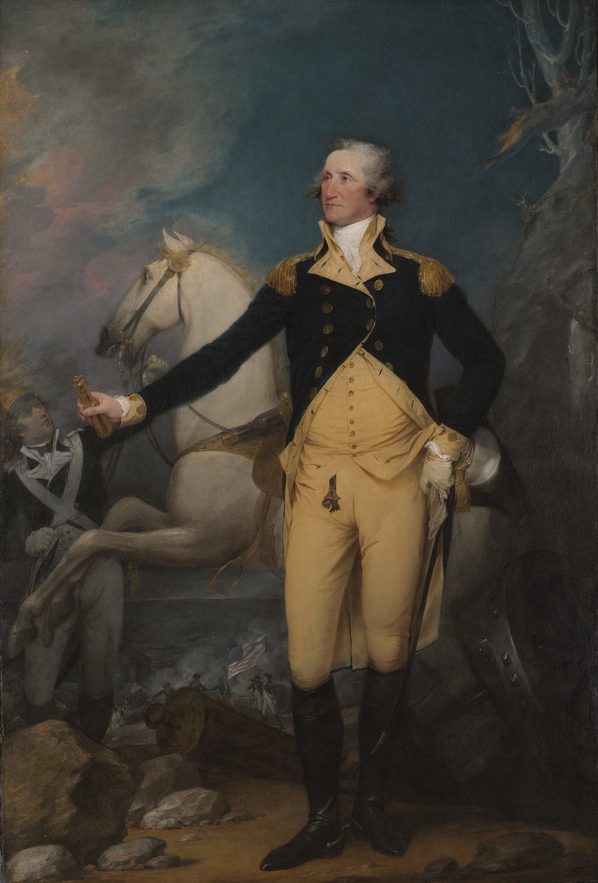 General George Washington em Trenton, 1792 de John Trumbull